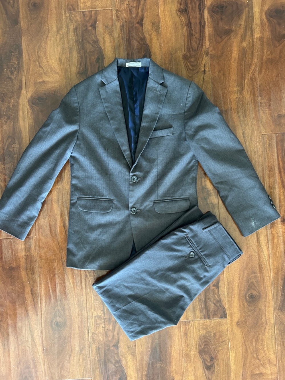 Izod Boys Gray Dress Suit Blazer & Pants